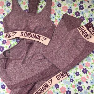 gymshark flex 3 piece set
